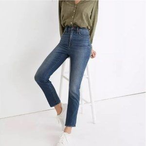 Madewell Curvy Stovepipe Jeans